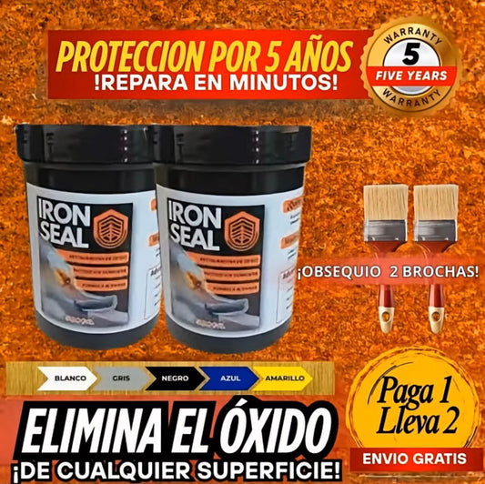 Oferta 2x1 Iron Seal Reparacion Origianl E Importado Paga 1 lleva 2 Mas Brocha Profecional de Regalo